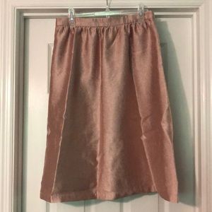 Gold Forever 21 skirt